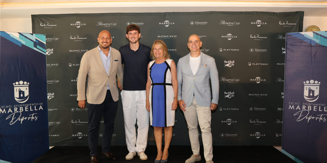 Muñoz destaca la elección de Marbella como sede de la Reserve Cup y subraya el impacto deportivo, turístico y mediático del torneo