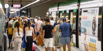El Metro de Málaga supera los 360.000 viajeros transportados durante el operativo especial de Feria