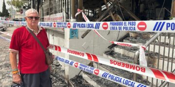 Un local y una vida de trabajo, arrasados por un fuego feroz: el susto que vivió el Chef Paco en Torremolinos