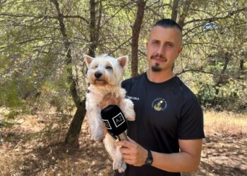 De Marbella a Cáceres para ayudar en un infierno: «Lo que me llevo es la mirada de desesperación de la gente»