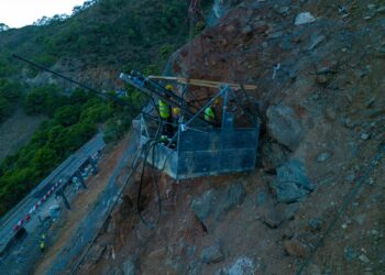 Las obras de la carretera entre Ronda y San Pedro, a punto de alcanzar el 90% de ejecución
