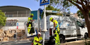 Fuengirola avanza en el despliegue de la tecnología led en el alumbrado público