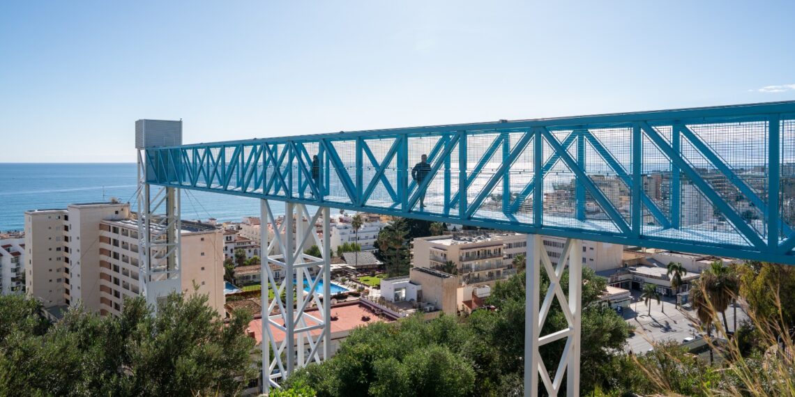 Más de 20.000 usuarios han probado el ascensor panorámico de Torremolinos desde su apertura en febrero