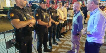La Policía Nacional detiene a 64 personas durante el dispositivo especial de seguridad para la Feria de Málaga 2025