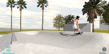 Salen a licitación las obras del Skate Plaza que estará situado frente a la Rotonda del Turista