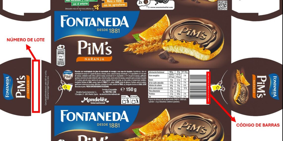 Alerta por posible presencia de partículas metálicas en estas populares galletas