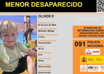 La Costa del Sol se moviliza para encontrar a Oliver, desaparecido en julio por Marbella con solo 3 años
