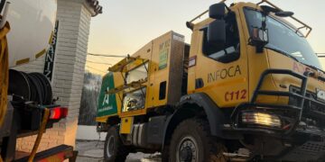 Cerrada la Playa de Torremuelle: el incendio ha provocado un vertido de aguas fecales