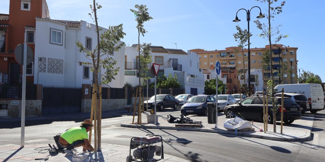 El Ayuntamiento de Mijas ultima la remodelación integral de la calle Río Darro