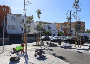El Ayuntamiento de Mijas ultima la remodelación integral de la calle Río Darro