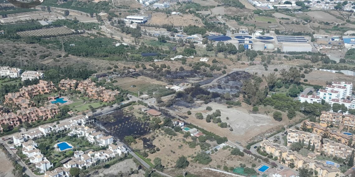 Última hora: logran estabilizar el incendio de Estepona