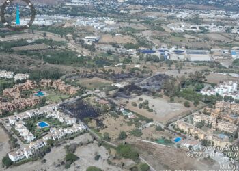 Última hora: logran estabilizar el incendio de Estepona