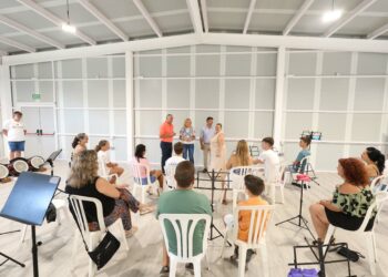 Culmina la construcción de la nueva nave de usos múltiples en Arroyo Primero destinada a la Agrupación Musical Marbella