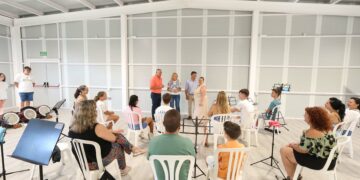 Culmina la construcción de la nueva nave de usos múltiples en Arroyo Primero destinada a la Agrupación Musical Marbella