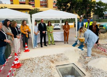 Colocada la primera piedra del nuevo colegio Pablo Ruiz Picasso de Fuengirola