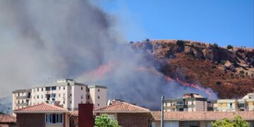 Septiembre comienza en llamas: el Monte Coronado de Málaga vuelve a arder