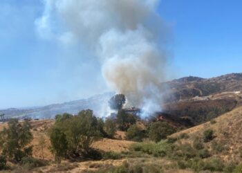 Última hora: dos incendios en la Costa del Sol, uno en Mijas y otro en Casares