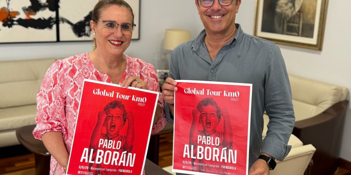 Pablo Alborán actuará en Marenostrum Fuengirola el 6 de junio de 2026 con su nuevo álbum KM0
