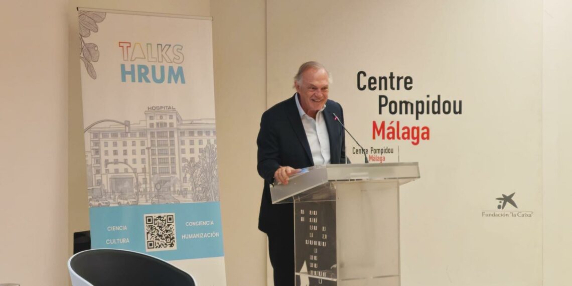 Pedro Piqueras llena el Pompidou Málaga en una nueva sesión de Talks HRUM