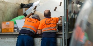 Recogidas de junio a agosto más de 2.000 toneladas de muebles y enseres en Marbella, casi un 5 por ciento respecto al mismo trimestre de 2024