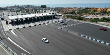 La autopista de la Costa del Sol inicia el reasfaltado de la carretera entre Fuengirola y Marbella