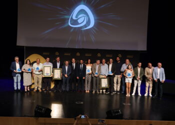 El auditorio Edgar Neville de la Diputación acoge la 21ª gala anual del baloncesto malagueño organizada por la Federación Andaluza