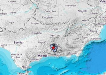 Registrado un terremoto de magnitud 3,1 en Andalucía