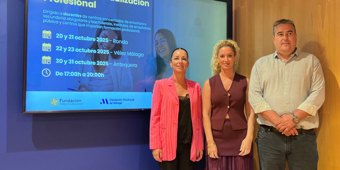 La Diputación organiza talleres de actualización profesional para 75 docentes de Secundaria, Bachillerato y FP