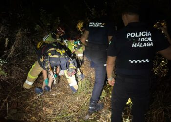 La Policía Nacional participa en el rescate de una mujer octogenaria desaparecida