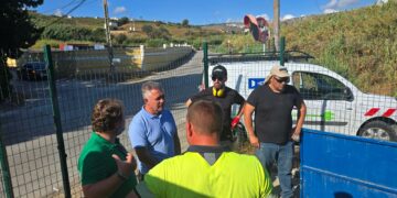 Hidralia realiza trabajos de mejora en el servicio de agua y alcantarillado de Manilva