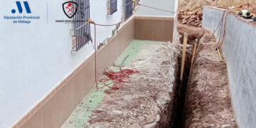 Tres días de luto en Arenas por la muerte de un trabajador en una obra de Alcaucín