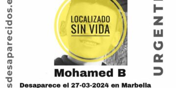Localizan sin vida a Mohamed B, desaparecido en Marbella desde hace más de un año