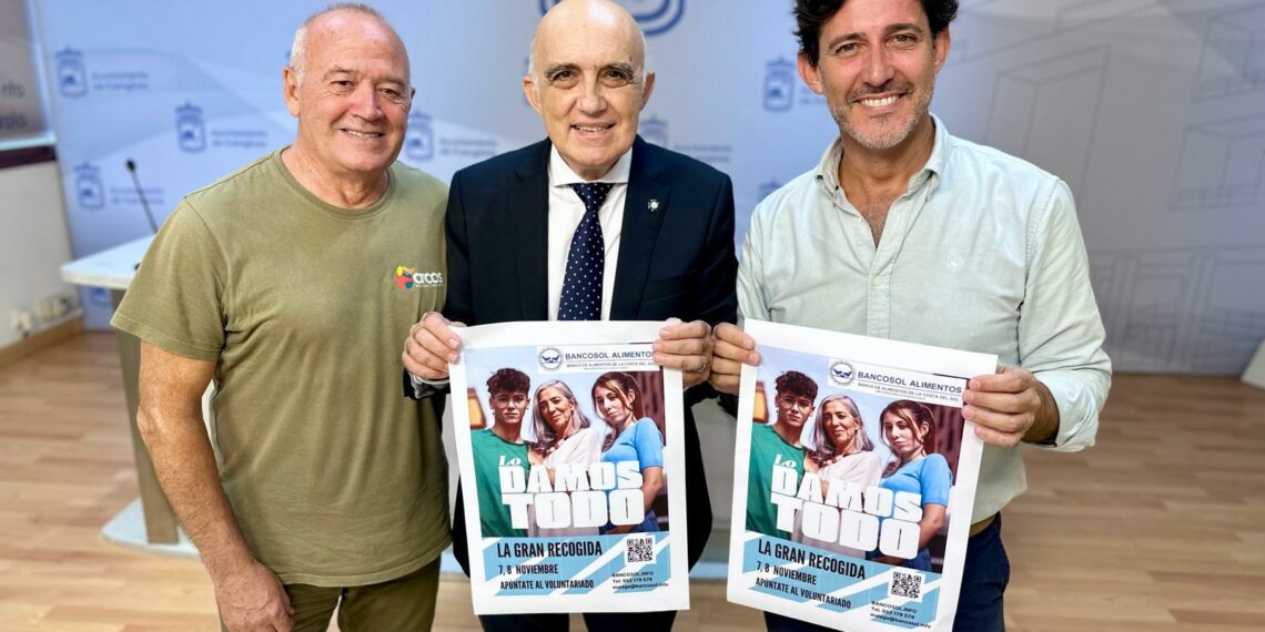 Fuengirola anima a los vecinos a colaborar como voluntarios en La Gran Recogida de Bancosol, el 7 y 8 de noviembre