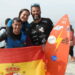 La marbellí Sarah Almagro se proclama campeona de Europa de parasurfing