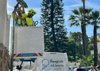 Fuengirola alcanza el 90% de tecnología led en el alumbrado público de la ciudad y avanza hasta la total implantación