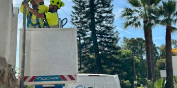 Fuengirola alcanza el 90% de tecnología led en el alumbrado público de la ciudad y avanza hasta la total implantación