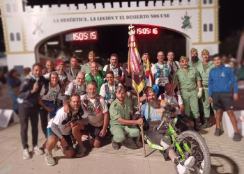 Otro récord para el esteponero Alejandro Navarro: primer deportista con un 92% de discapacidad que supera La Desértica