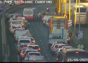 Caos en la A-7: Cuatro accidentes colapsan la autovía en plena hora punta