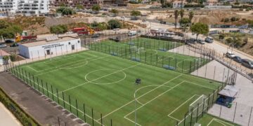 El complejo deportivo de Arroyo Enmedio estrena un nuevo sistema que facilita la reserva y entrada a sus campos de fútbol