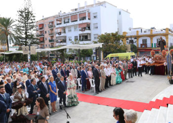 San Pedro Alcántara se vuelca en su día grande con los actos en honor del Santo Patrón