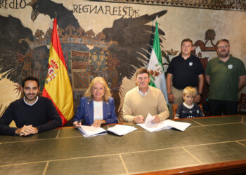 Firmado un convenio con subvención de 50.000 euros para contribuir con el Marbella Rugby Club