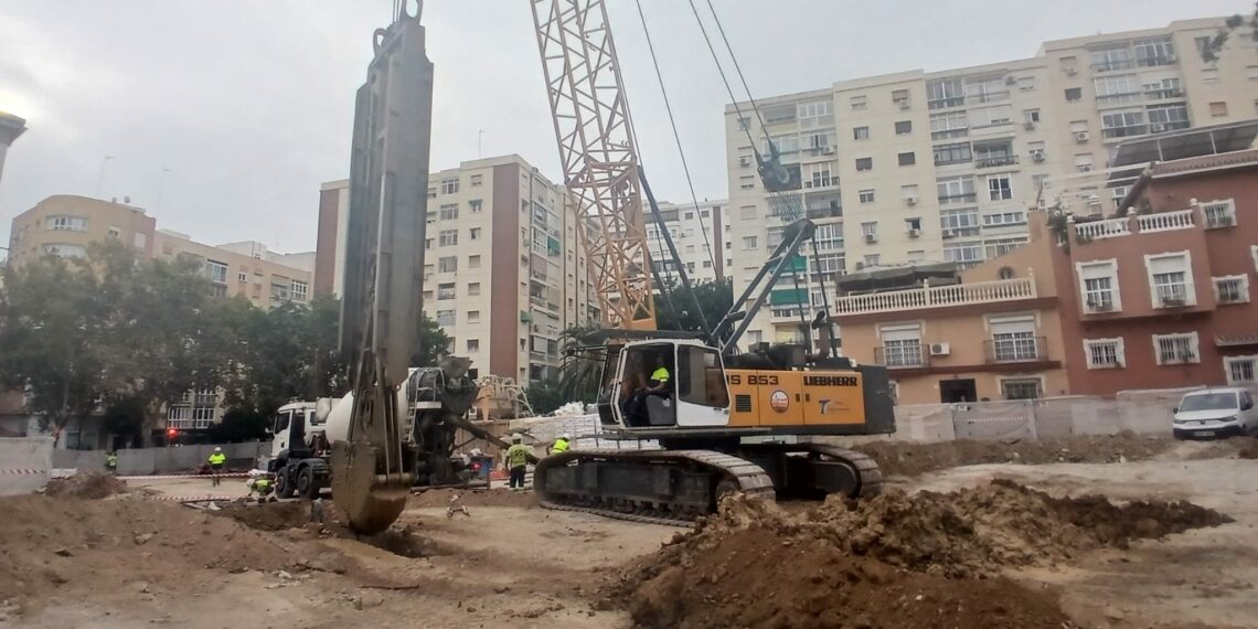 La Junta inicia la ejecución de las pantallas del segundo tramo de la prolongación del metro de Málaga