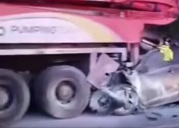 Trágico accidente en la AP-7 por Mijas: un fallecido tras el impacto de un coche con un camión