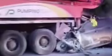 Trágico accidente en la AP-7 por Mijas: un fallecido tras el impacto de un coche con un camión