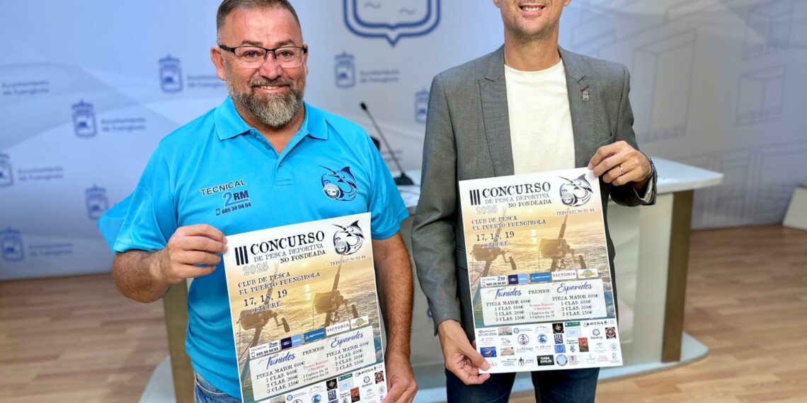 El litoral de Fuengirola acoge del 17 al 19 de octubre el III Concurso de Pesca Deportiva No Fondeada