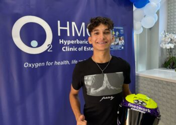 Jesús Ríos, piloto del Junior GP:«El médico me dijo que iba a estar tres meses parado y gracias a Cámara Hiperbárica Estepona fue solo un mes y medio»