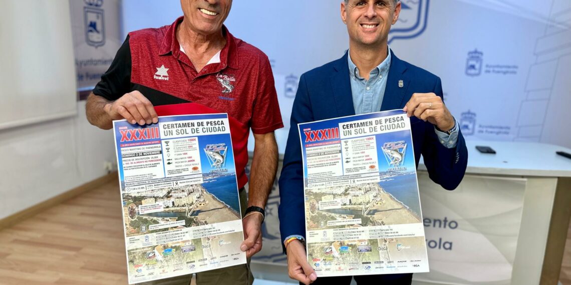 El litoral de Fuengirola acogerá el domingo 2 de noviembre el XXXIII Certamen de Pesca Deportiva ‘Un sol de ciudad’