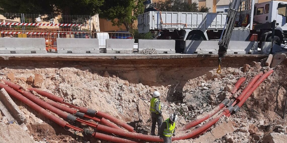 Torremolinos acomete las obras para la estabilización de dos taludes afectados por las intensas lluvias del pasado mes de marzo
