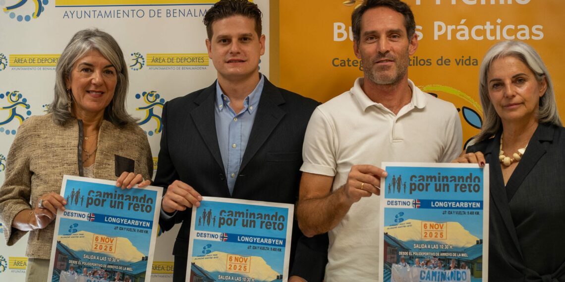 Benalmádena volverá a sumar kilómetros por la salud con una nueva edición de ‘Caminando por un Reto’