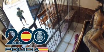 Detenido tras forzar la caja de limosnas de una capilla en Málaga